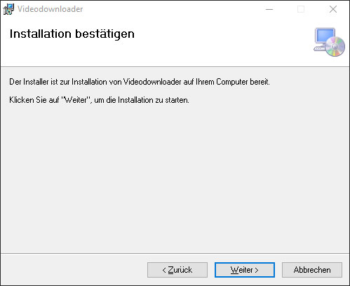 Bild Bestätige die Installation – Schritt 3