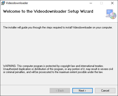image Start the Setup Wizard – Step 1