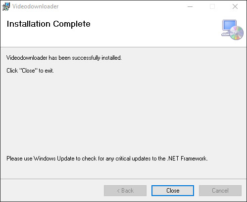  Image Installation complete – Step 5